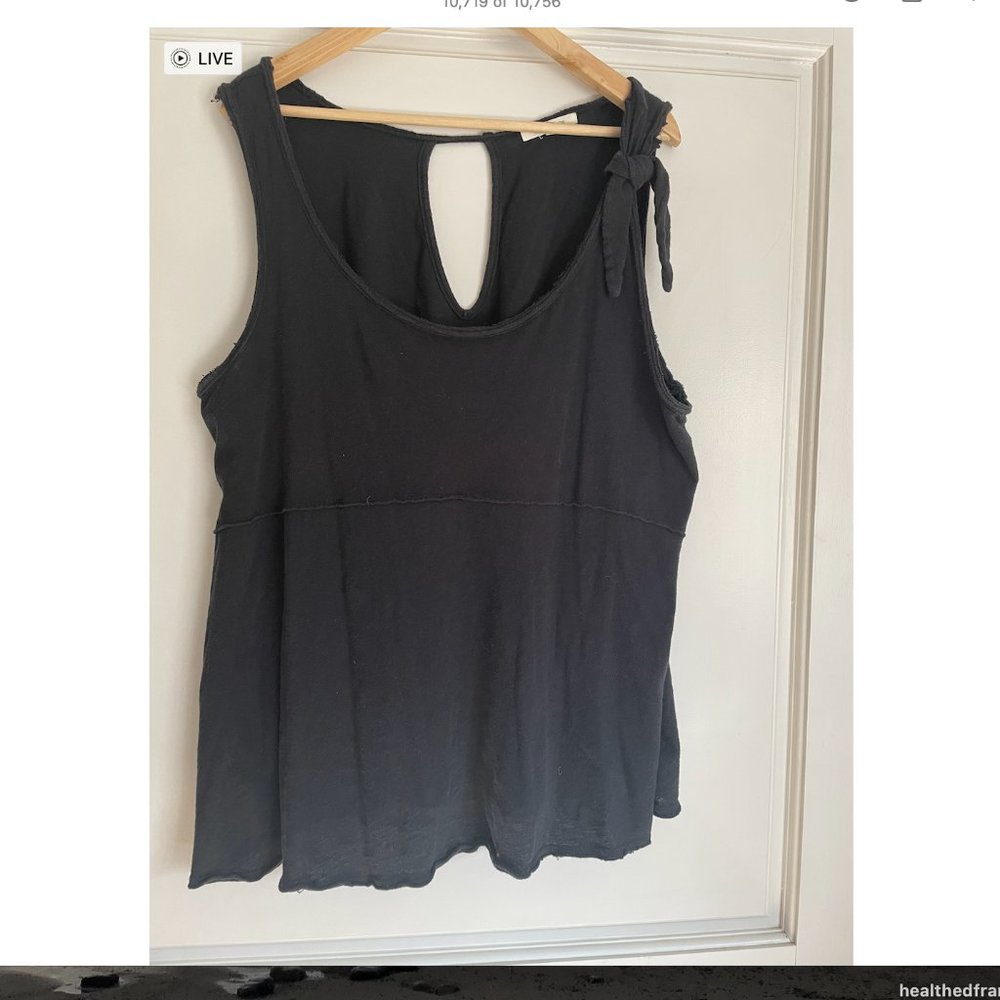 Anthropologie Pure & Good L Tunic Tank Top